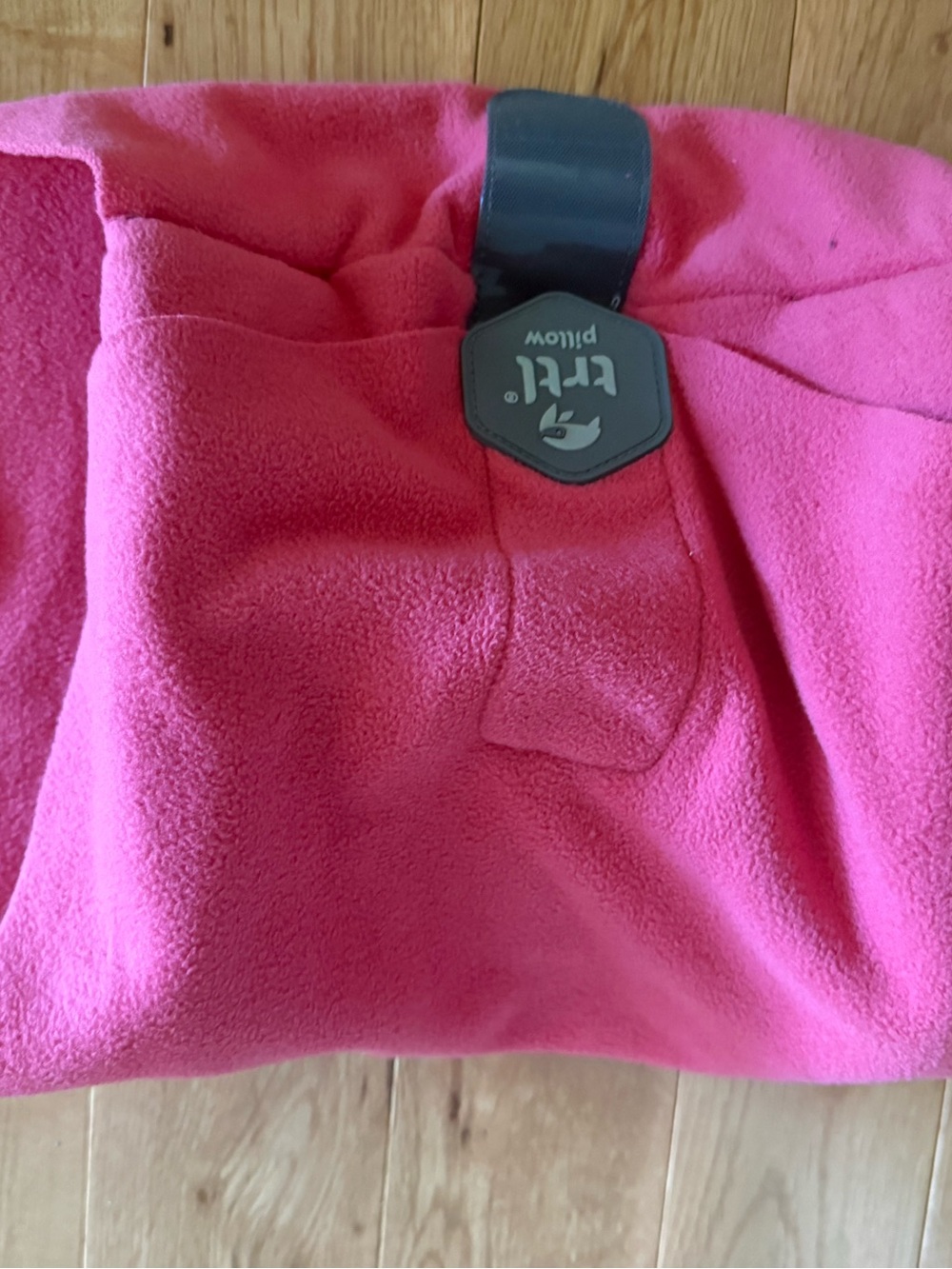 Trek Coral Fleece Travel Pillow - Cozy Support Cushion